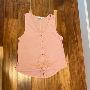 Pink Lily Large light pink top